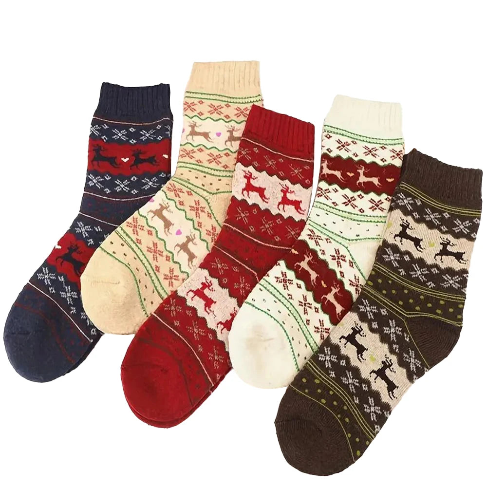 Snowfall Socks (5 Pairs)