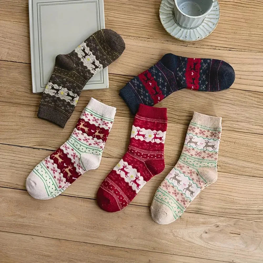 Snowfall Socks (5 Pairs)